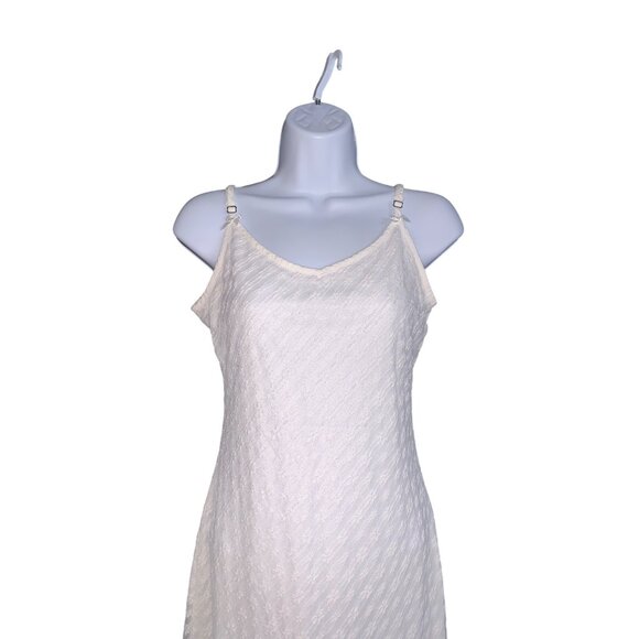 Wild Fable Junior Teens White Lace Slip Dress With Adjustable Straps Size Small - Picture 7 of 12